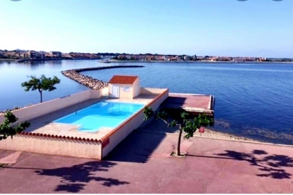 Residence Pointe Vermeille - Charmant Studio Cabine Avec Jolie Vue Sur Le Lac Marin Le Barcares Exterior photo